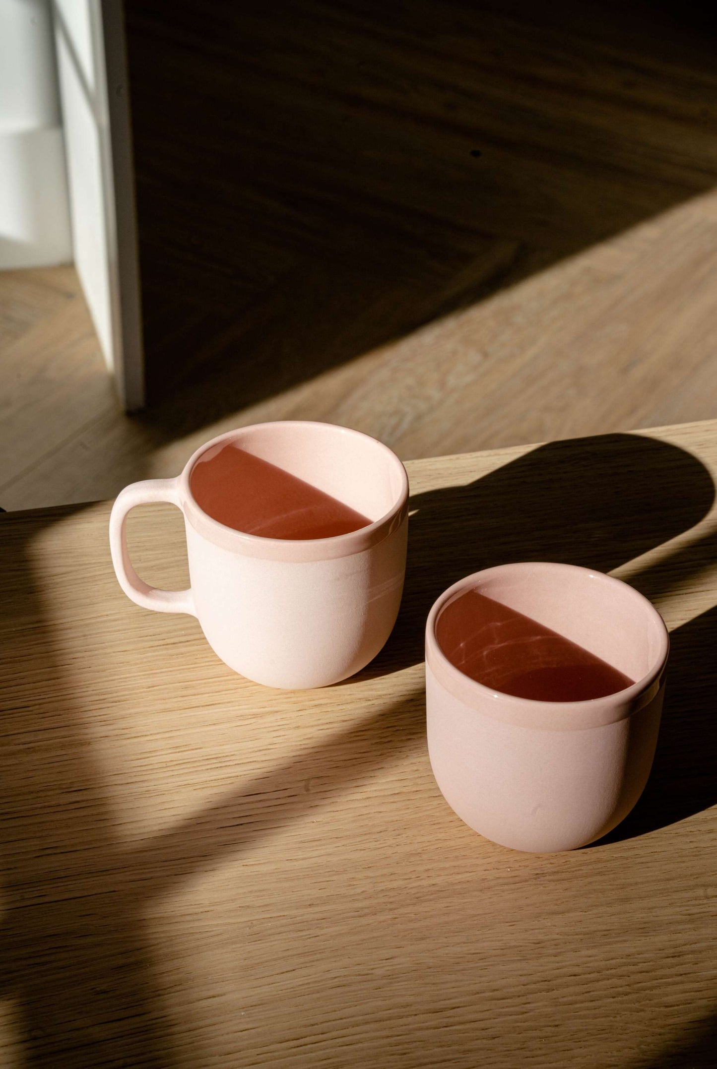 Powder Pink - Porcelain Coffee Mug