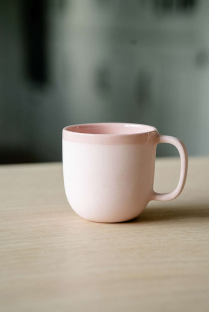 Powder Pink - Porcelain Coffee Mug
