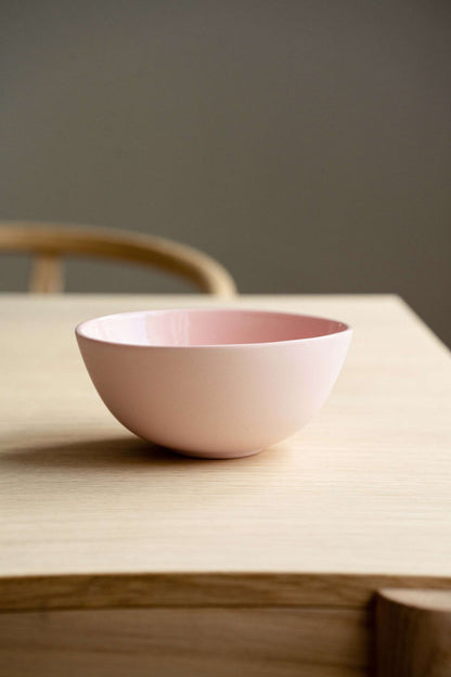 Powder Pink - Handmade Porcelain Bowl