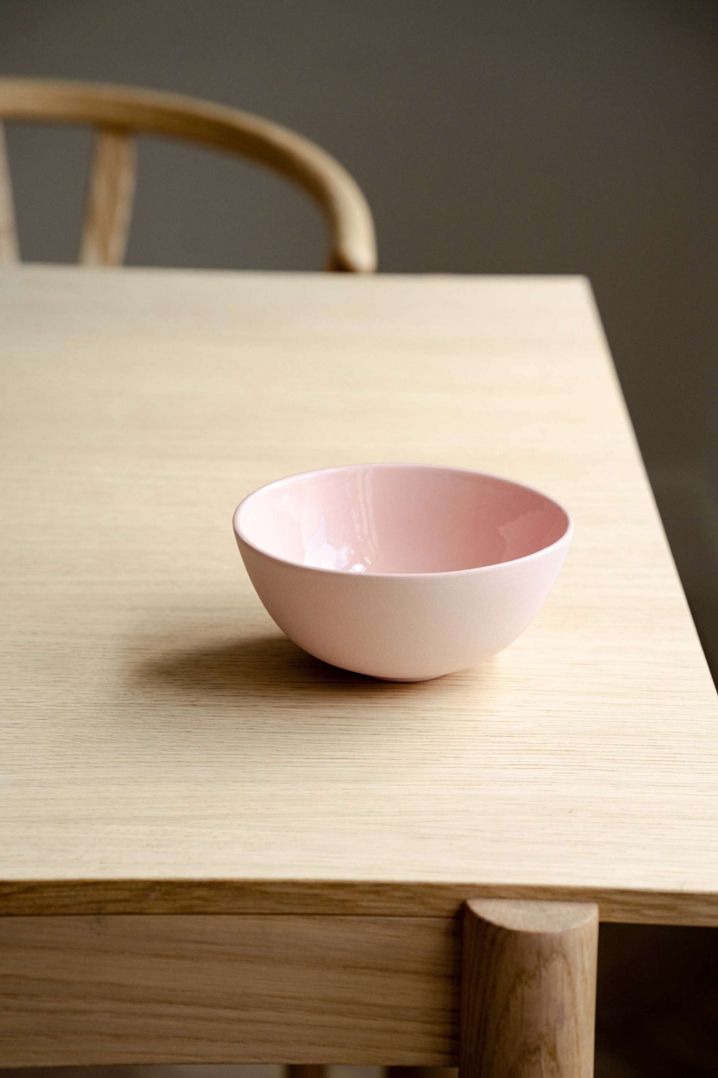 Powder Pink - Handmade Porcelain Bowl