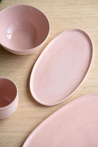 Powder Pink - Handmade Porcelain Bowl