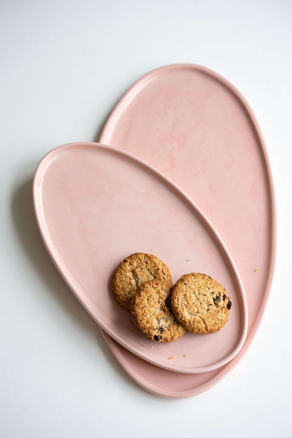 Powder Pink - Porcelain Oval Platter
