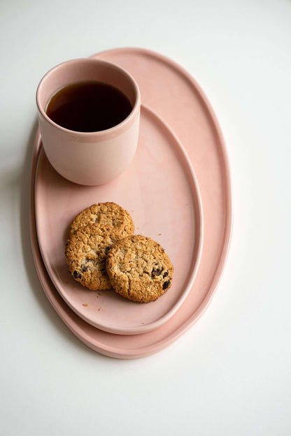 Powder Pink - Porcelain Coffee Cup