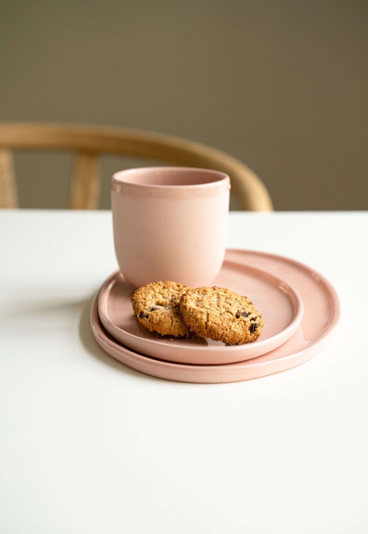 Powder Pink - Porcelain Oval Platter