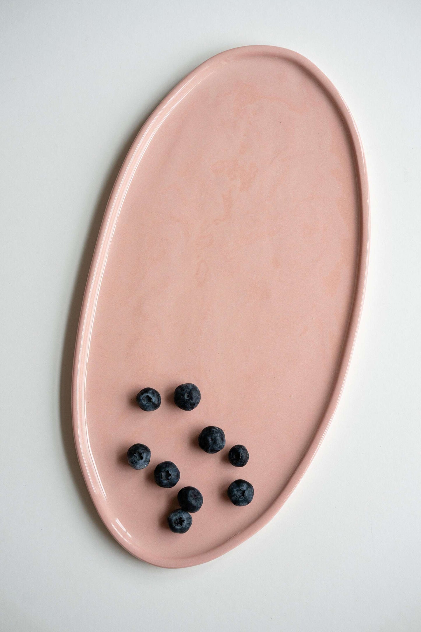 Powder Pink - Porcelain Oval Platter