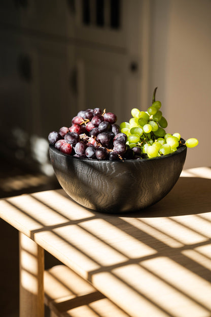Half Charred Ashwood - Large Bowl