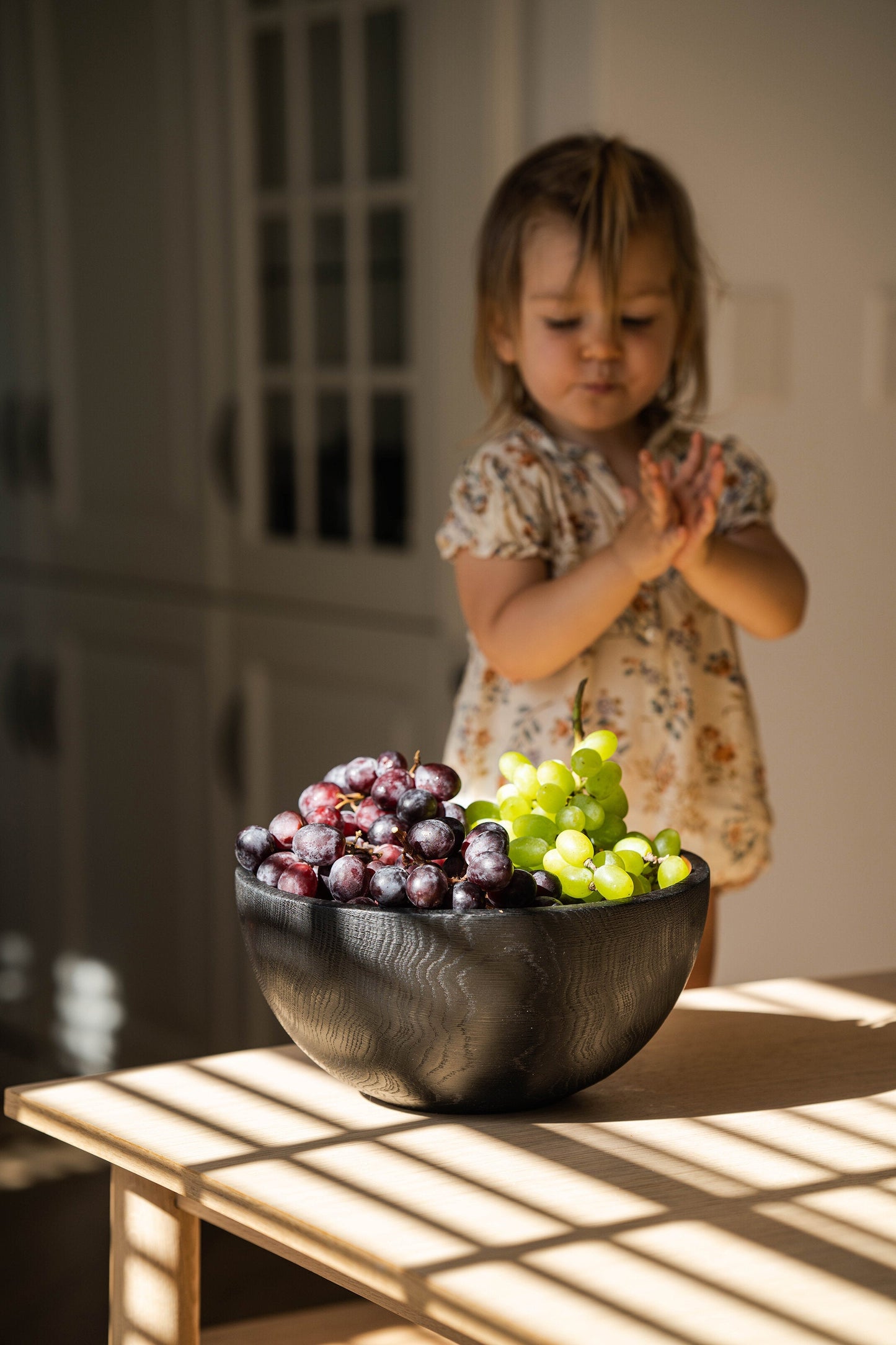 Half Charred Ashwood - Large Bowl