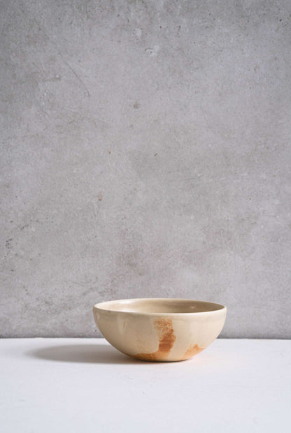 Beige - Stoneware Bowl