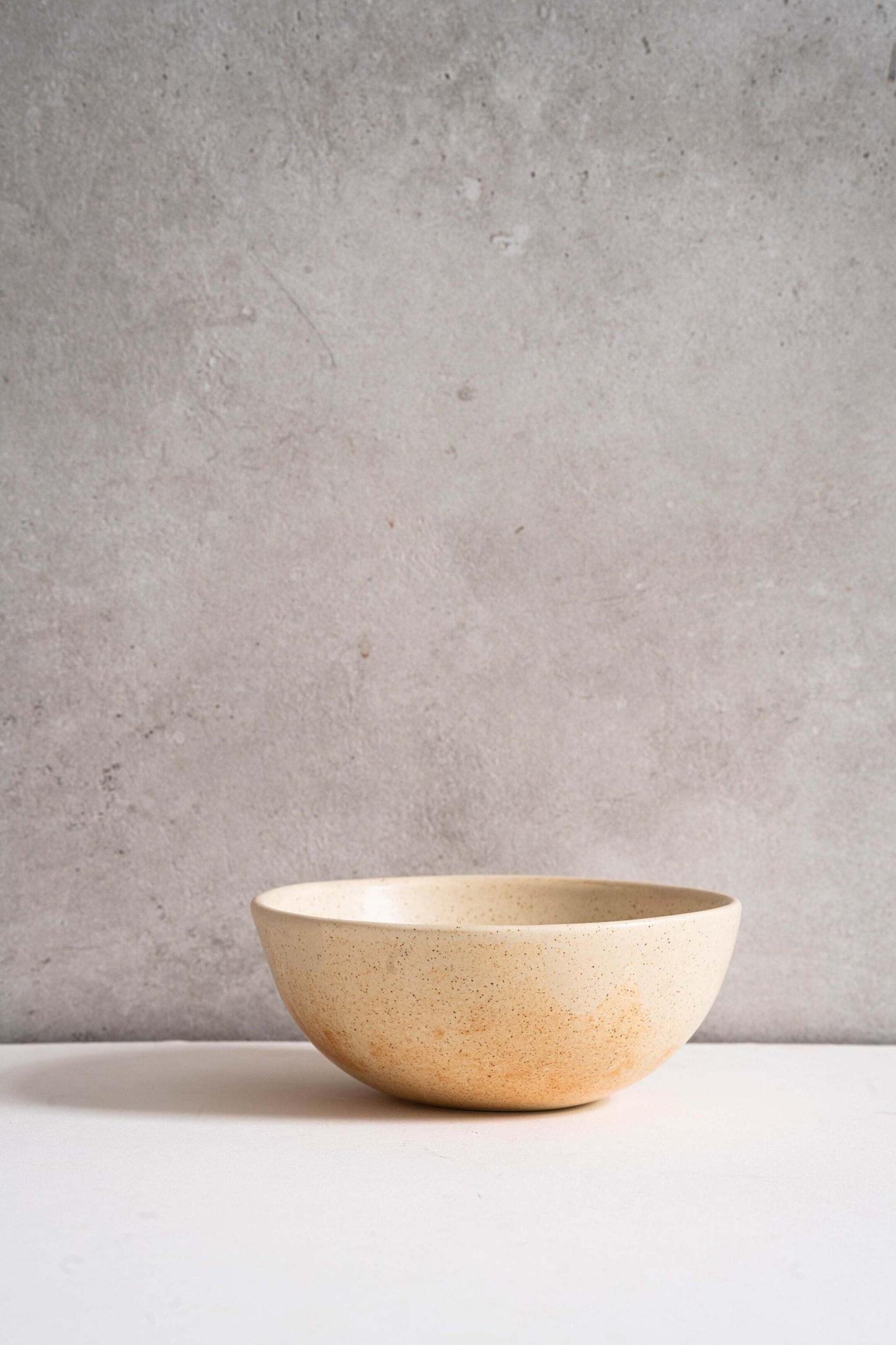 Beige - Stoneware Bowl