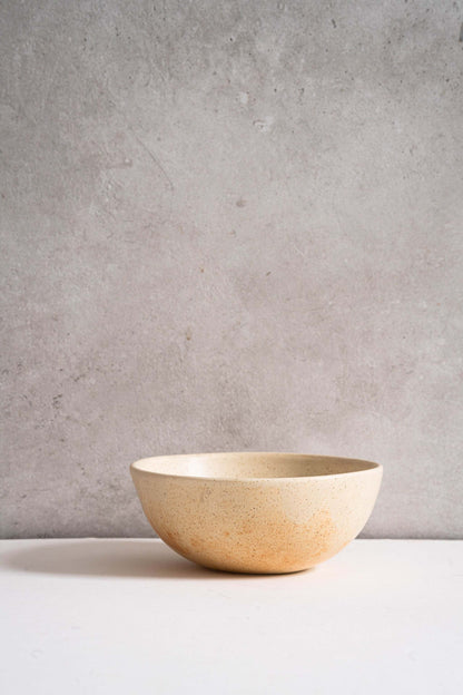 Beige - Stoneware Bowl
