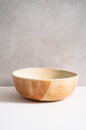 Beige - Stoneware Salad Serving Bowl