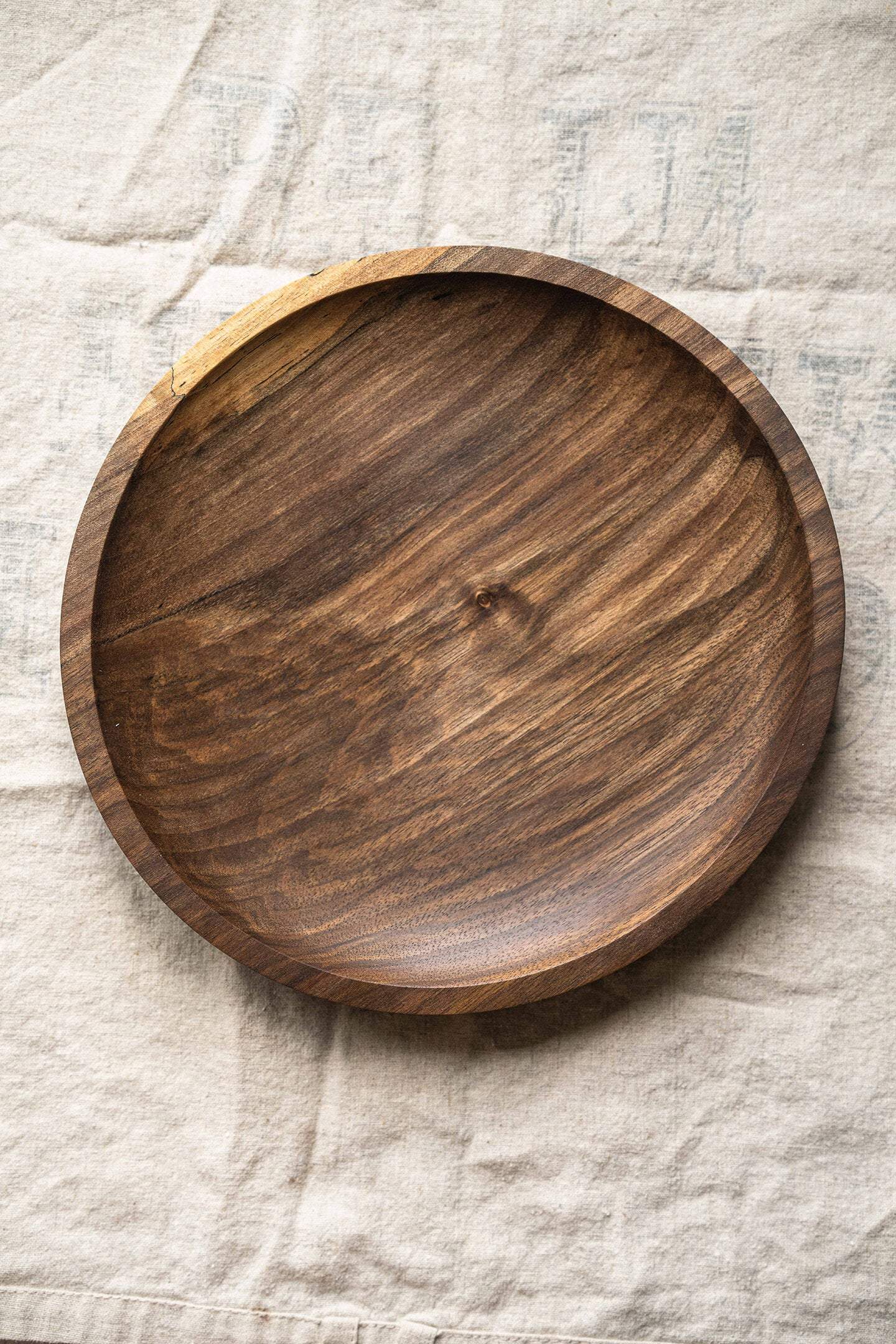 Walnut Wooden Plate