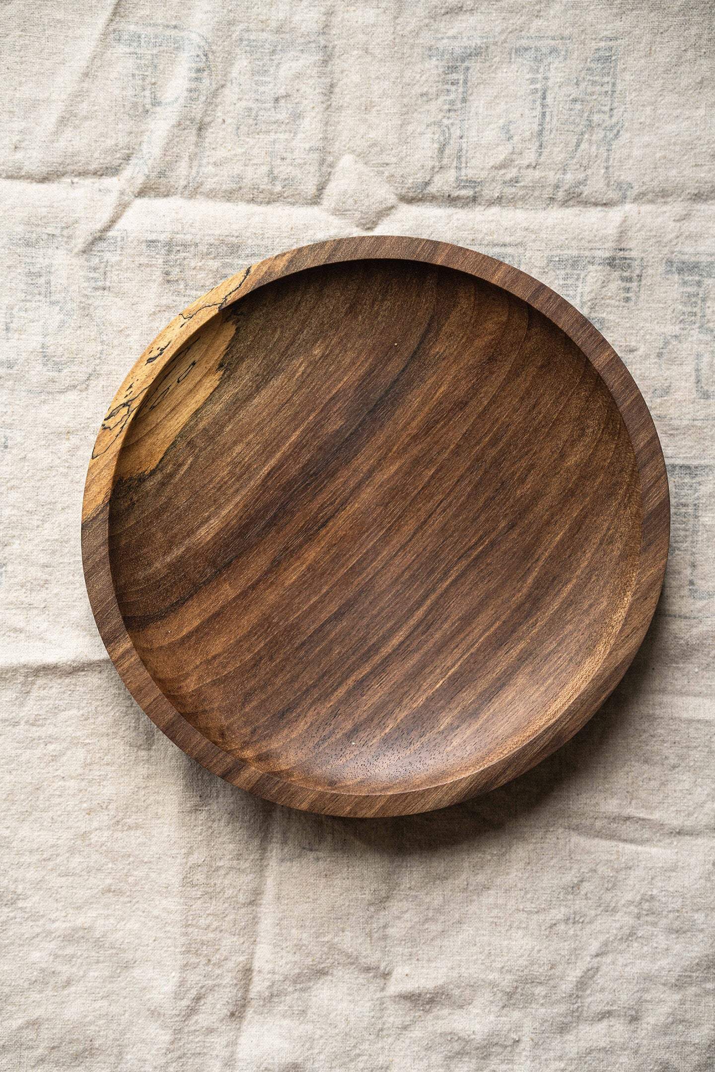 Walnut Wooden Plate
