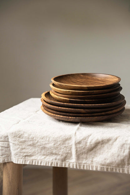 Walnut Wooden Plate