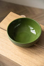 Green - Porcelain Salad Bowl