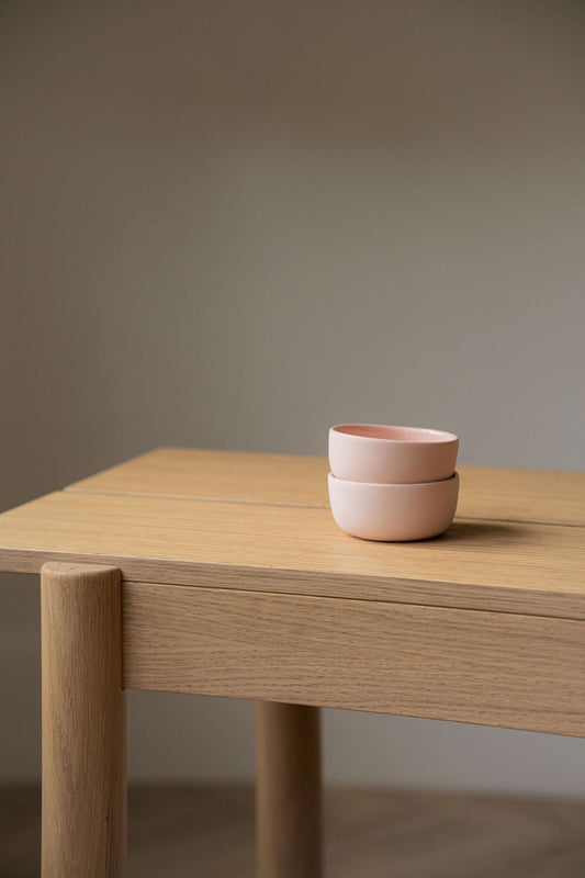 Powder Pink - Porcelain Pinch Bowl