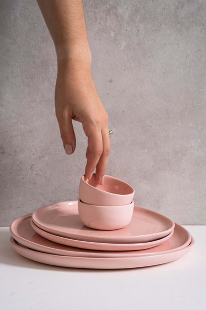 Powder Pink - Porcelain Pinch Bowl