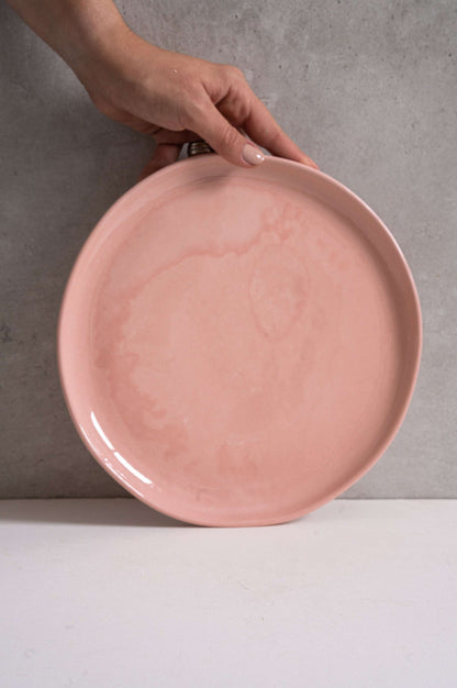 Powder Pink - Porcelain Dinner Plates