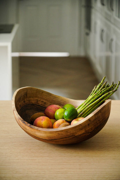 Walnut Extra Large Wooden Bowl