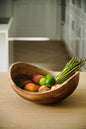 Walnut Extra Large Wooden Bowl