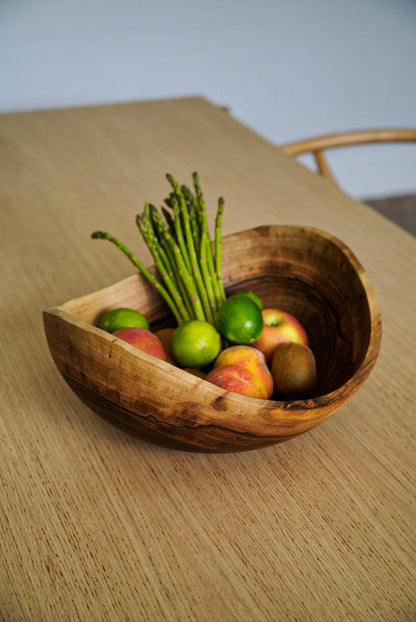 Walnut Extra Large Wooden Bowl
