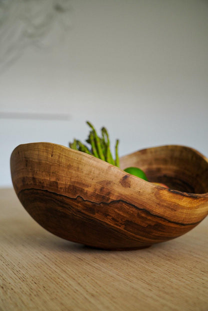 Walnut Extra Large Wooden Bowl