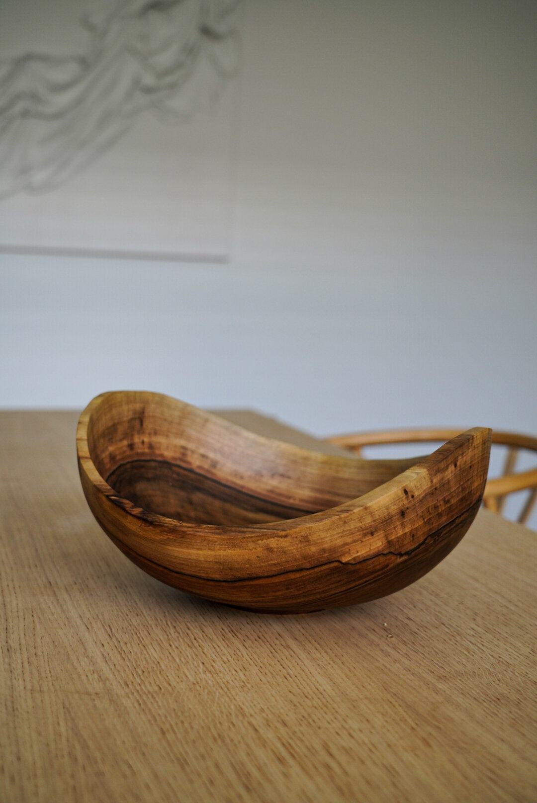 Walnut Extra Large Wooden Bowl