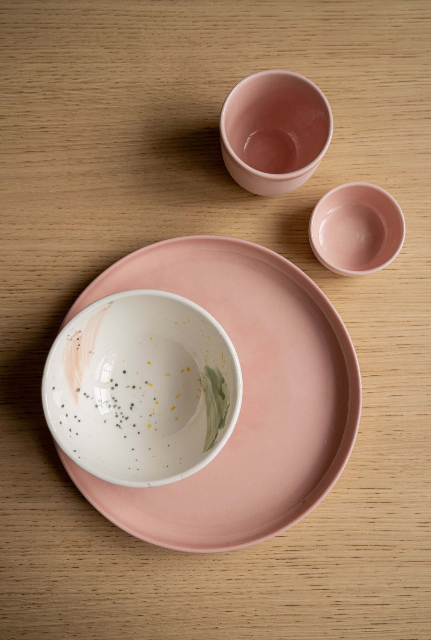 Powder Pink - Porcelain Coffee Cup