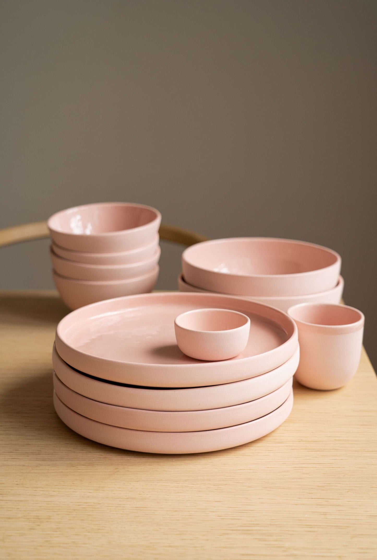 Powder Pink - Handmade Porcelain Bowl