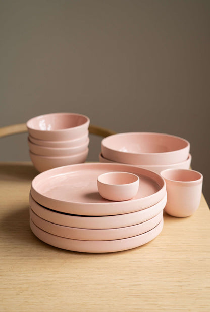 Powder Pink - Handmade Porcelain Bowl