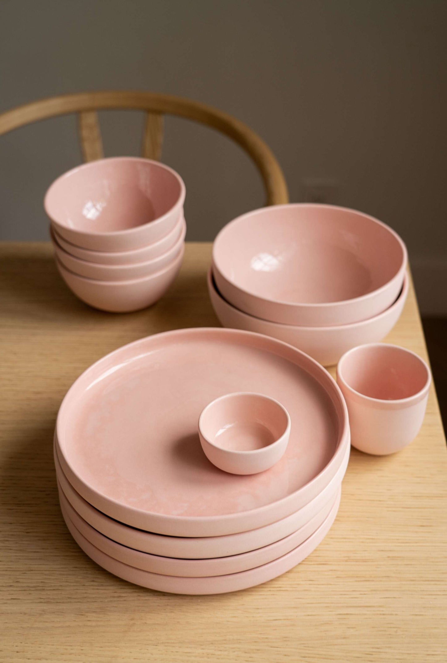 Powder Pink - Porcelain Pinch Bowl