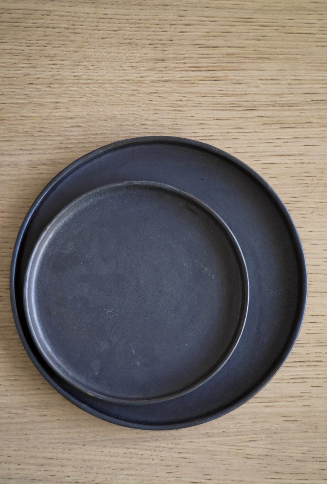 Black - Stoneware Dinner Plate