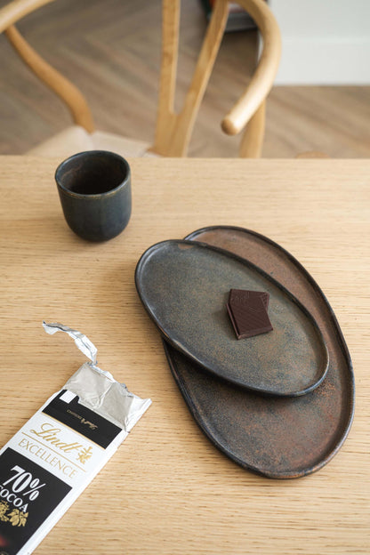 Rust - Stoneware Serving Platter