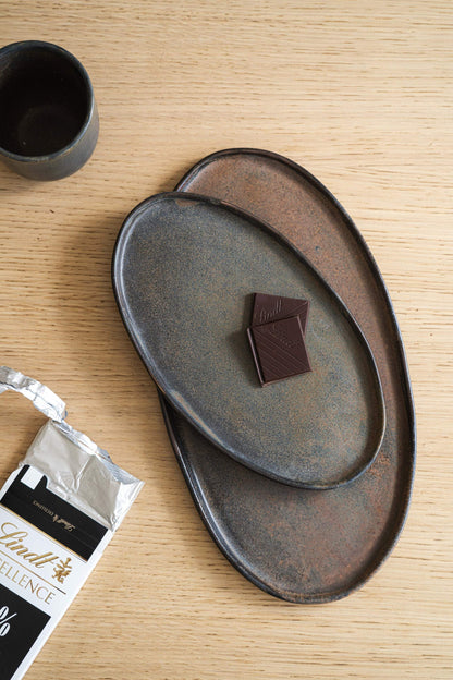 Rust - Stoneware Serving Platter