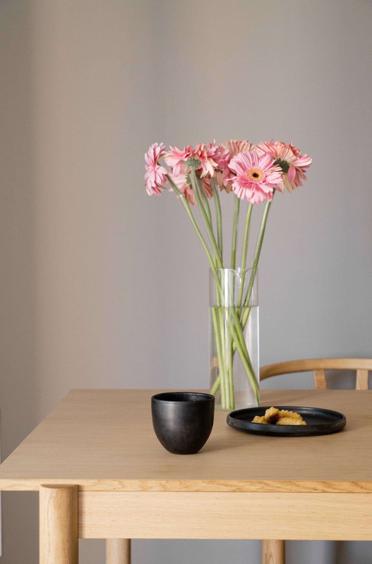 Black Matte - Stoneware Coffee Cup