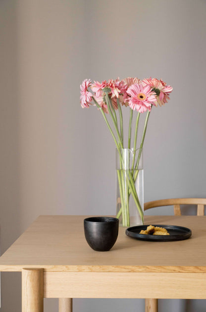 Black Matte - Stoneware Coffee Cup