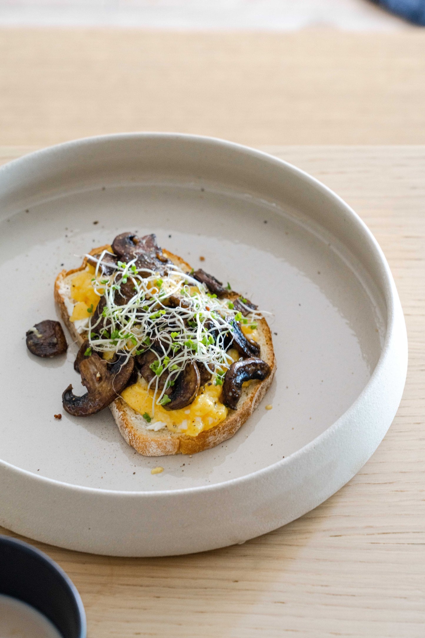 Transparent Glaze Stoneware Dinner Plates with High Sides