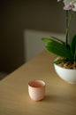 Powder Pink w/ Gold Rim - Porcelain Espresso Cup