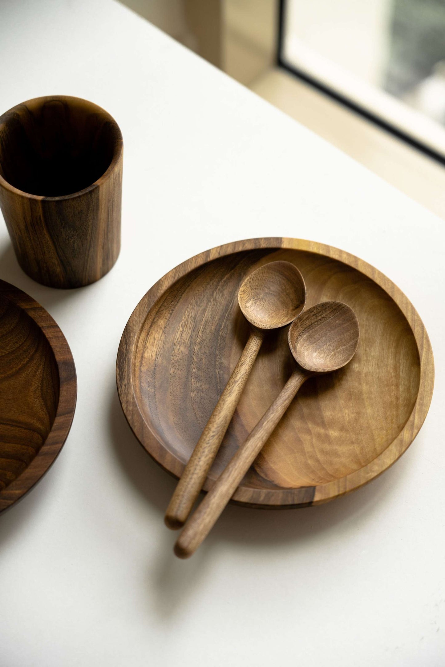 Walnut Wooden Plate