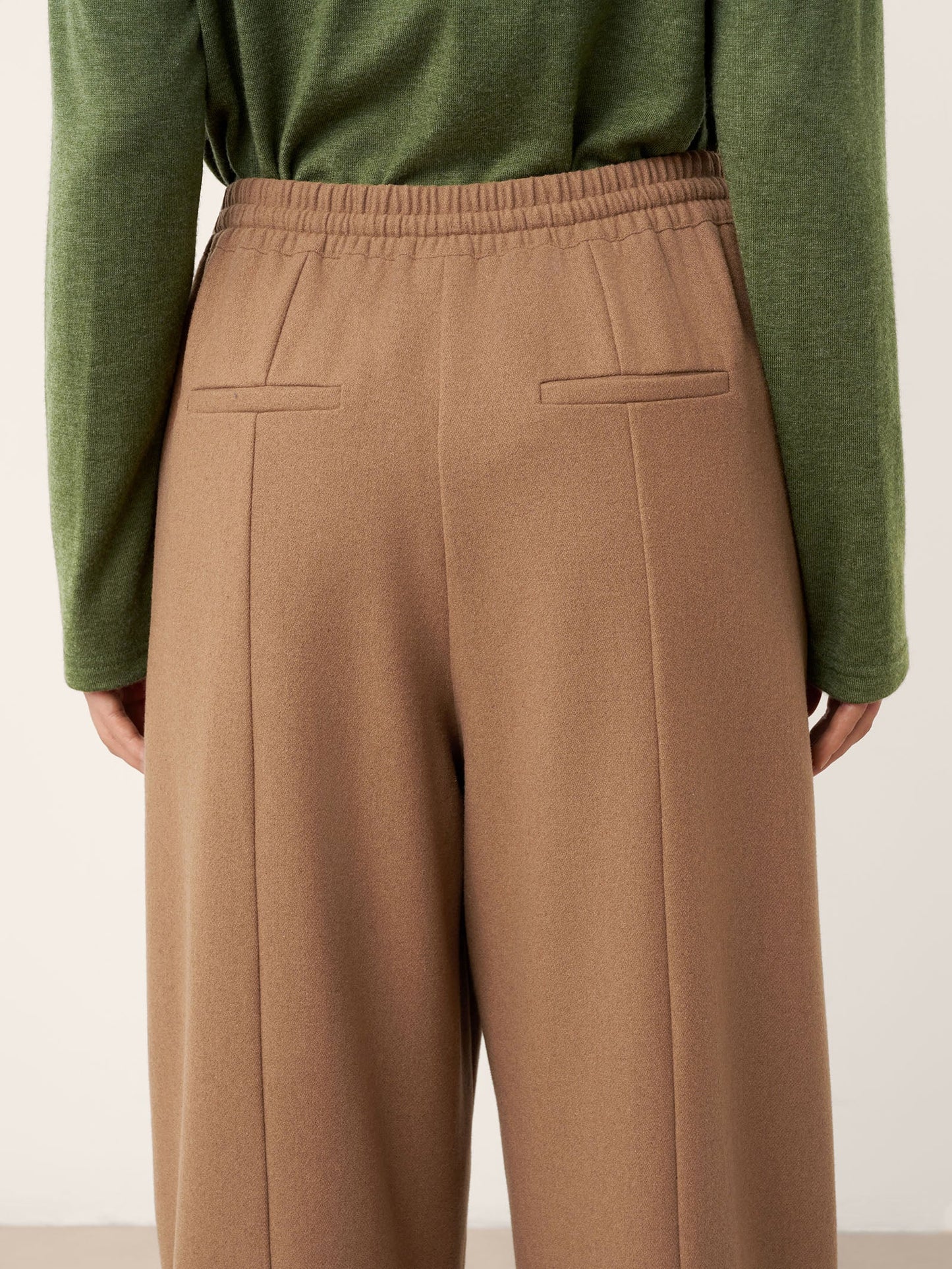 PRISCILLA Drawstring Patch Pocket Pants