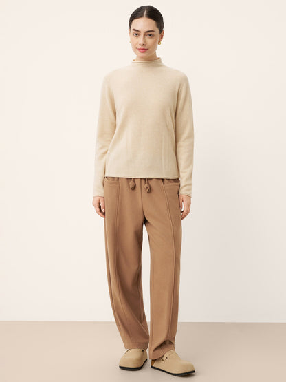 PRISCILLA Drawstring Patch Pocket Pants
