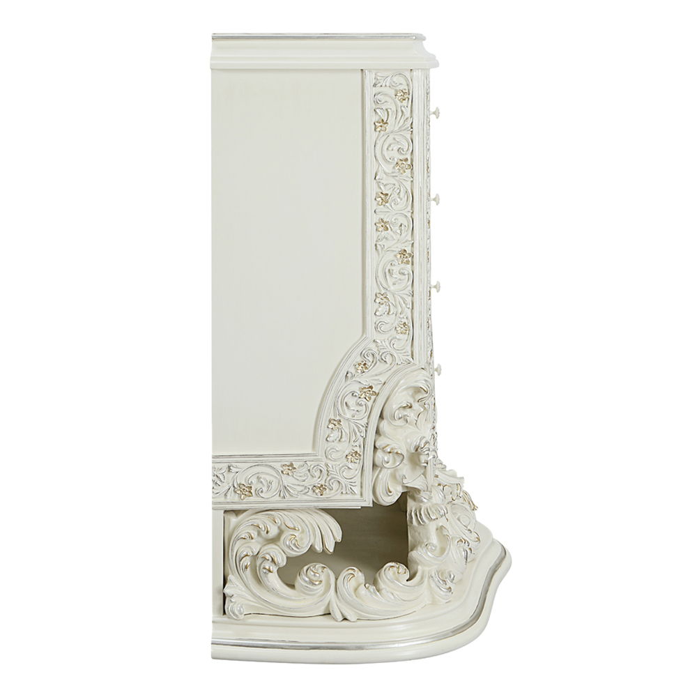 Adara - Chest - Antique Pearl White