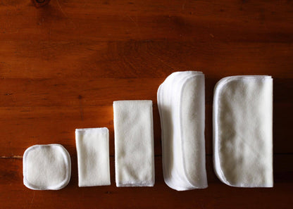 Cheeks Ahoy Hemp + Bamboo Cloth Wipes