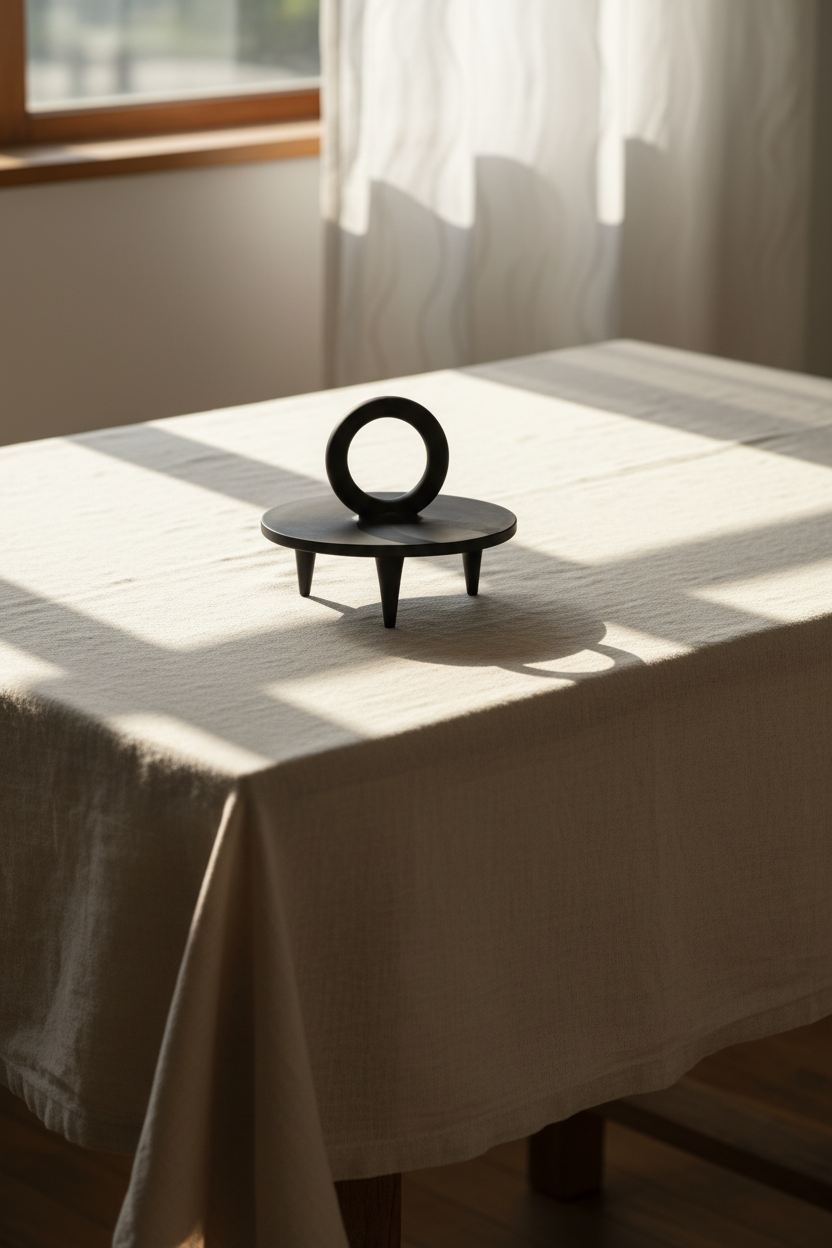 Shadow - Small Serving Pedestal Platter Guculia