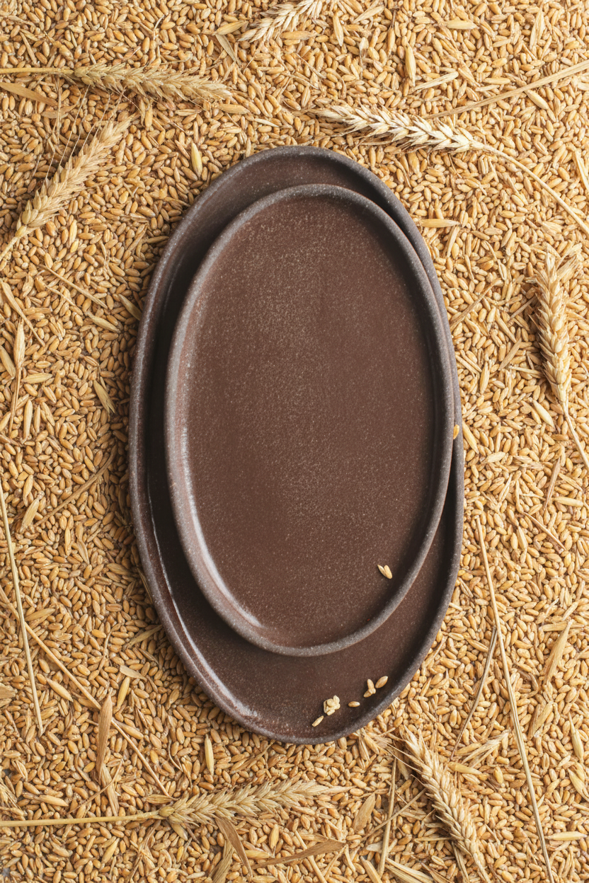 Pumpernikel - Oval Stoneware Serving Platter