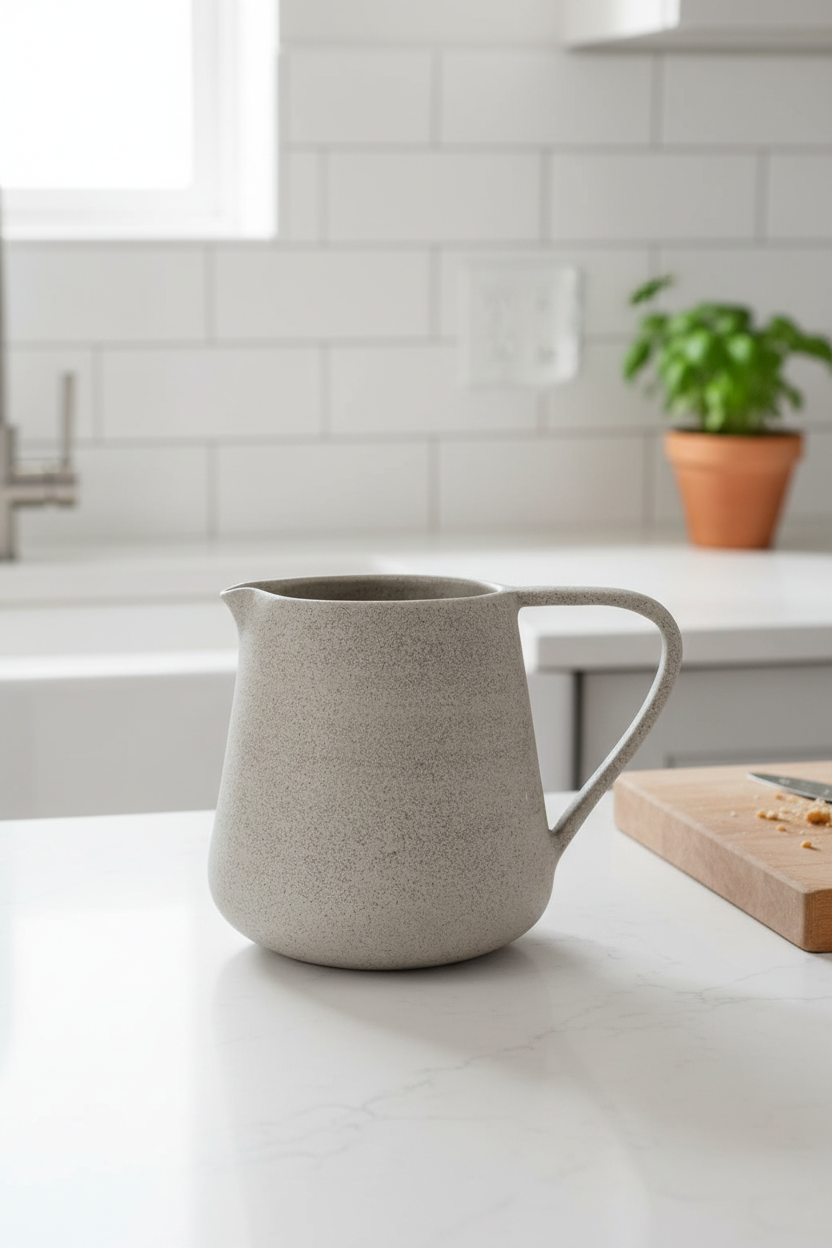 Concrete - Stoneware Pitcher