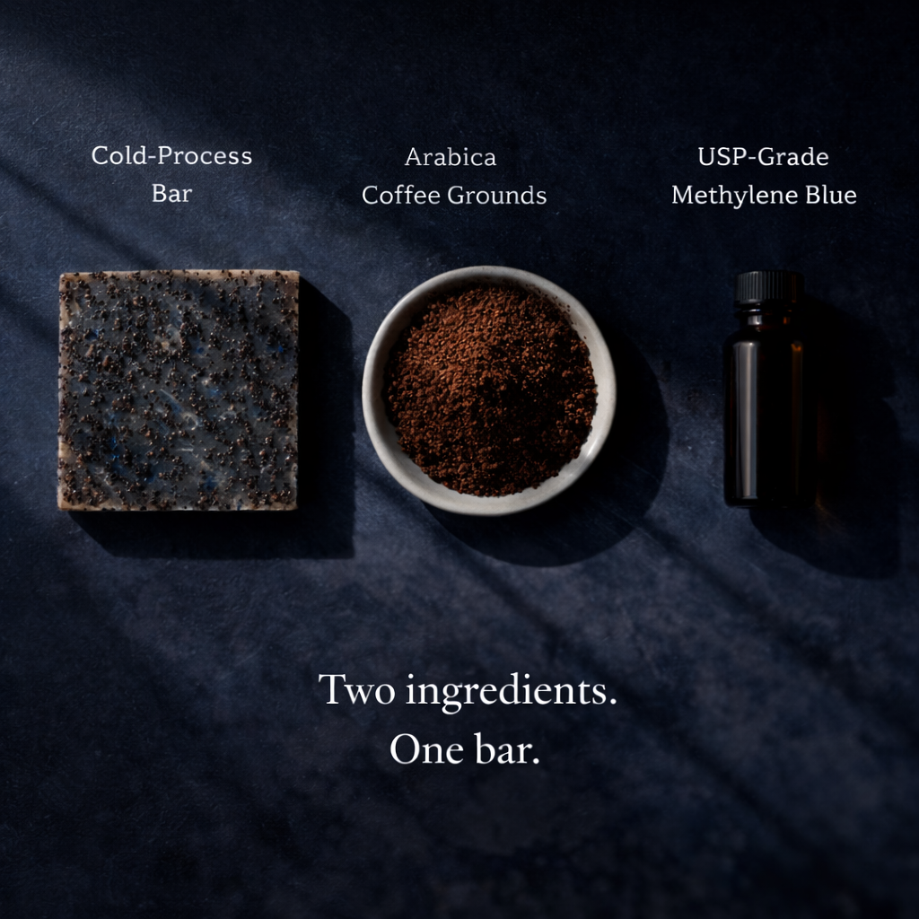 Exfoliating Methylene Blue Body Soap