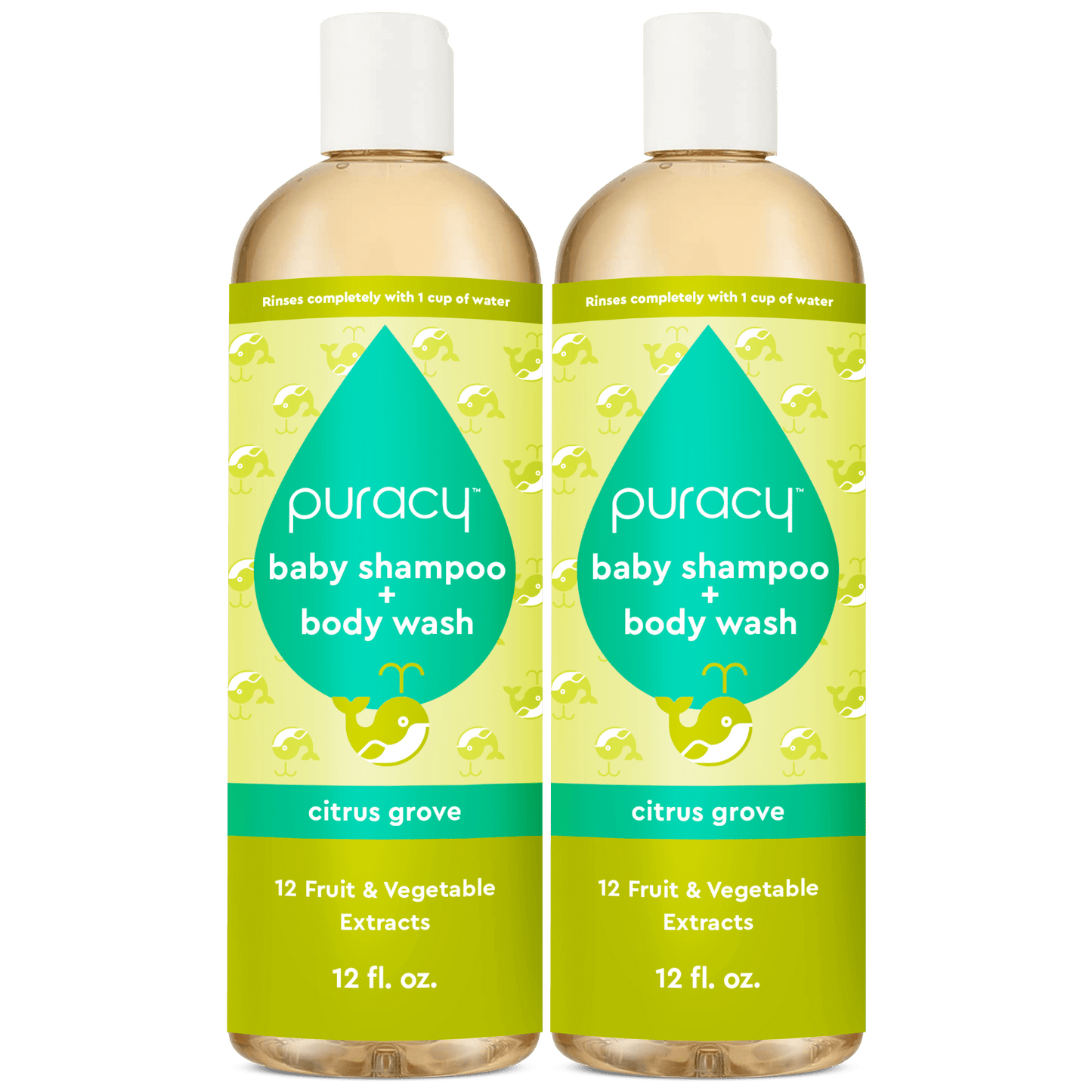Puracy Baby Shampoo & Body Wash (Tear-Free)