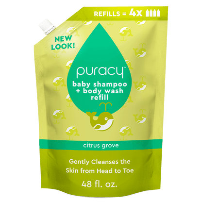 Puracy Baby Shampoo & Body Wash (Tear-Free)