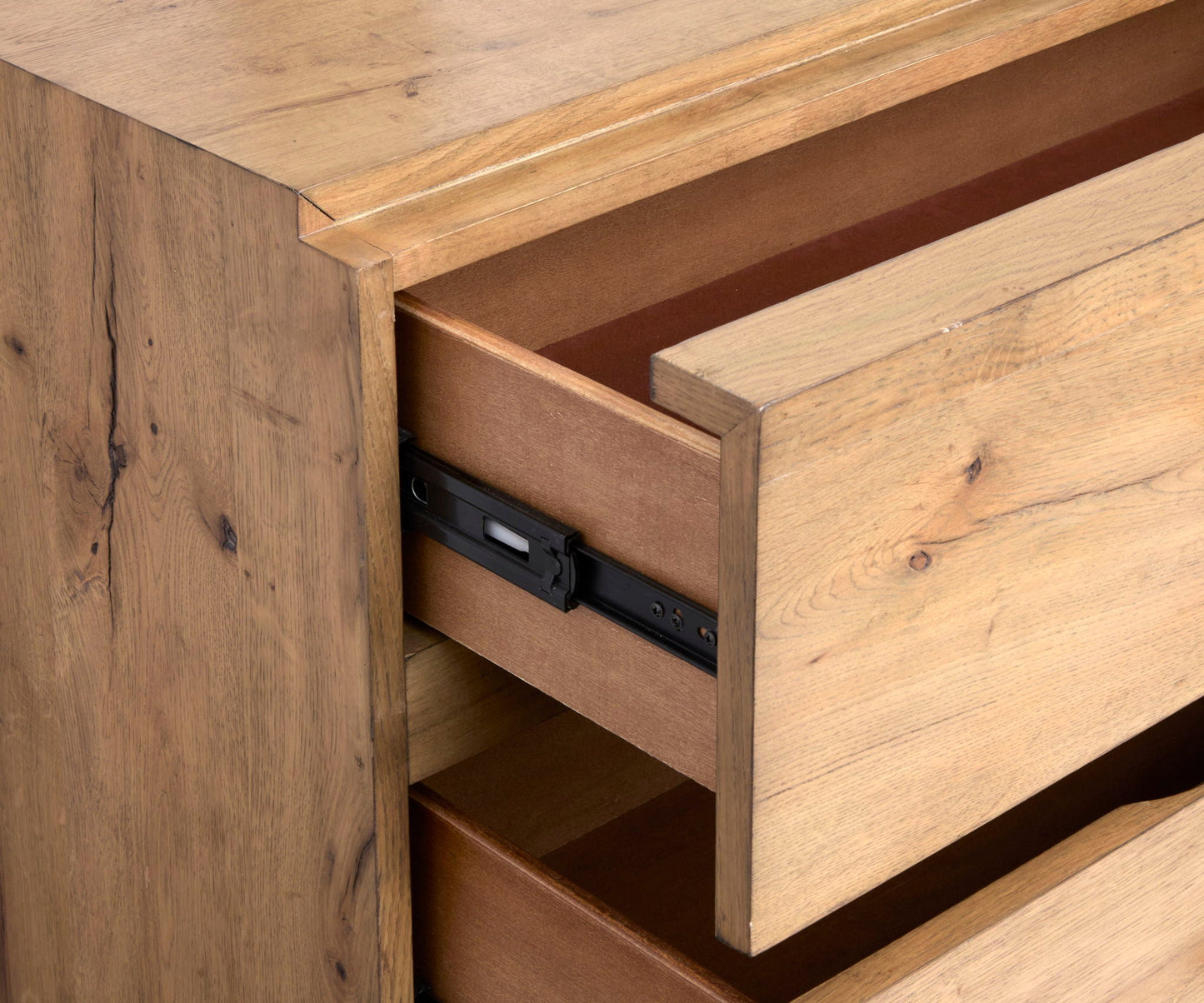 Davenport - Double Drawer Dresser - Rustic Caramel
